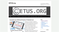 Desktop Screenshot of cetus.org