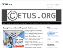 Tablet Screenshot of cetus.org